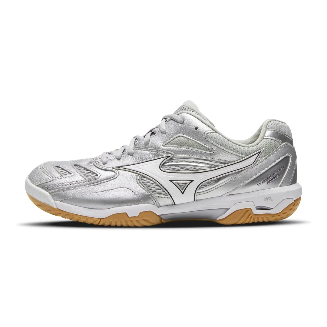 Mizuno Wave Fang Pro Sports Low top Badminton Shoes Unisex Silver