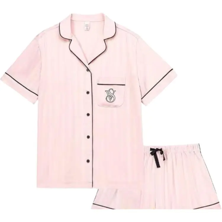 Victoria's Secret Pajama Set Women's Gift Box Set Included Soft Pink