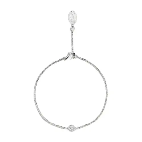 Cartier 18K White Gold Diamond Bracelet