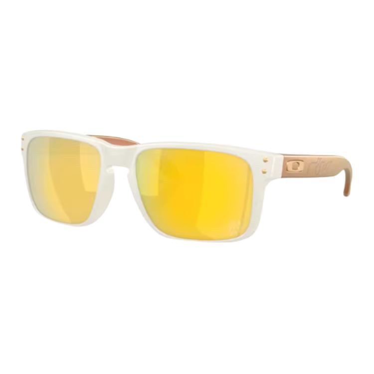 Очки Oakley 9244 (бело-коричневые)