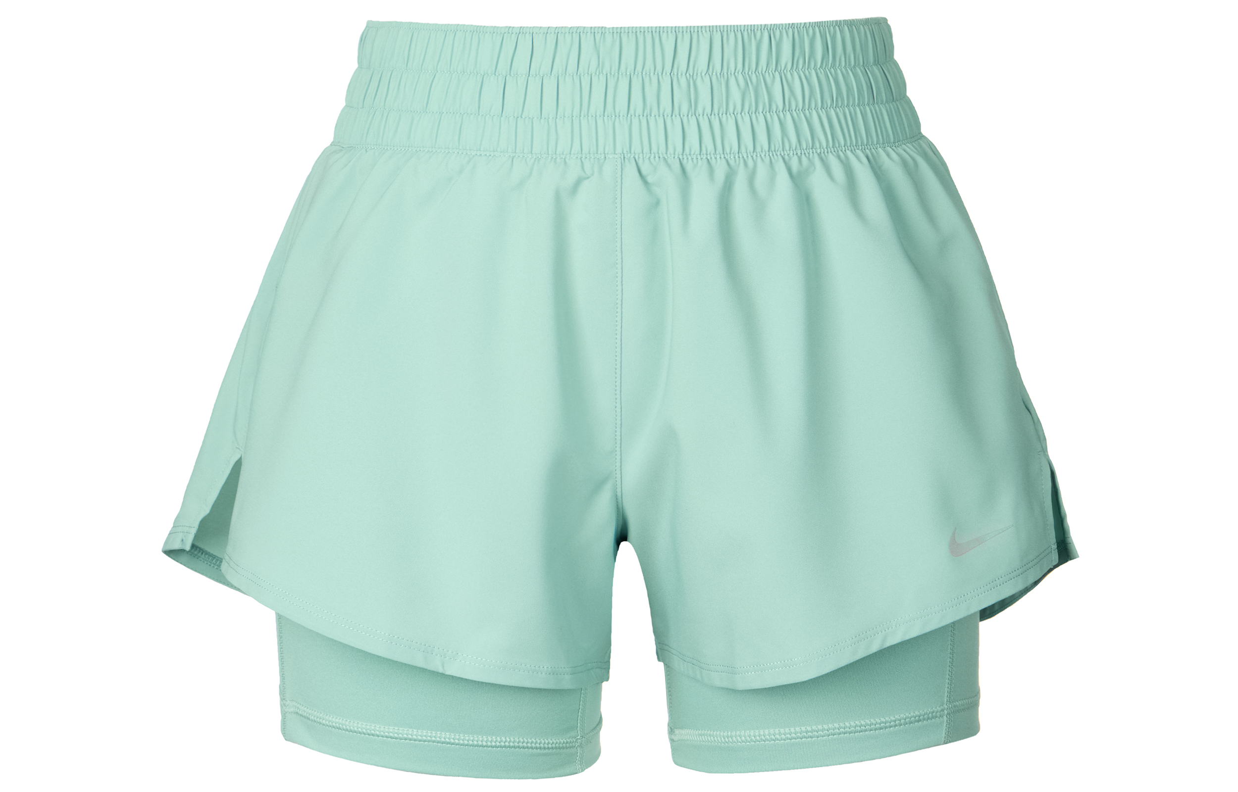 Женские шорты Nike Dri-Fit 2-in-1 (черные)