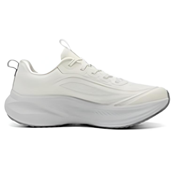 QIAODAN Slip Resistant And Breathable Low top Casual Running Shoes Women’s Crescent Gray
