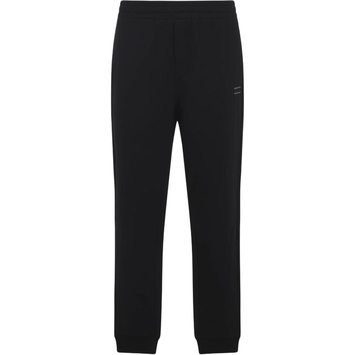 Мужские штаны Moncler Moncler SS26 logo (черные)