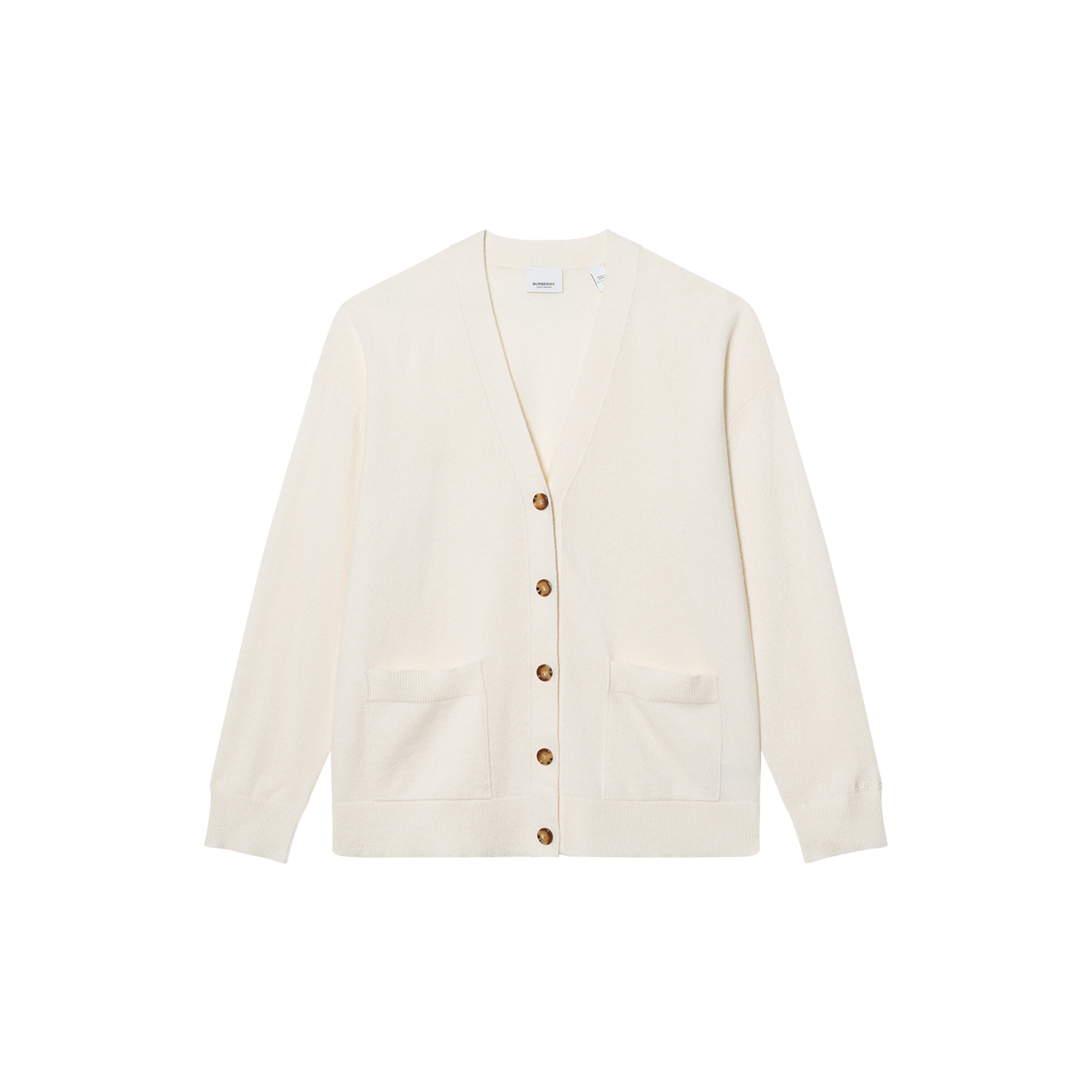 Женский кардиган Burberry V (ванильный)