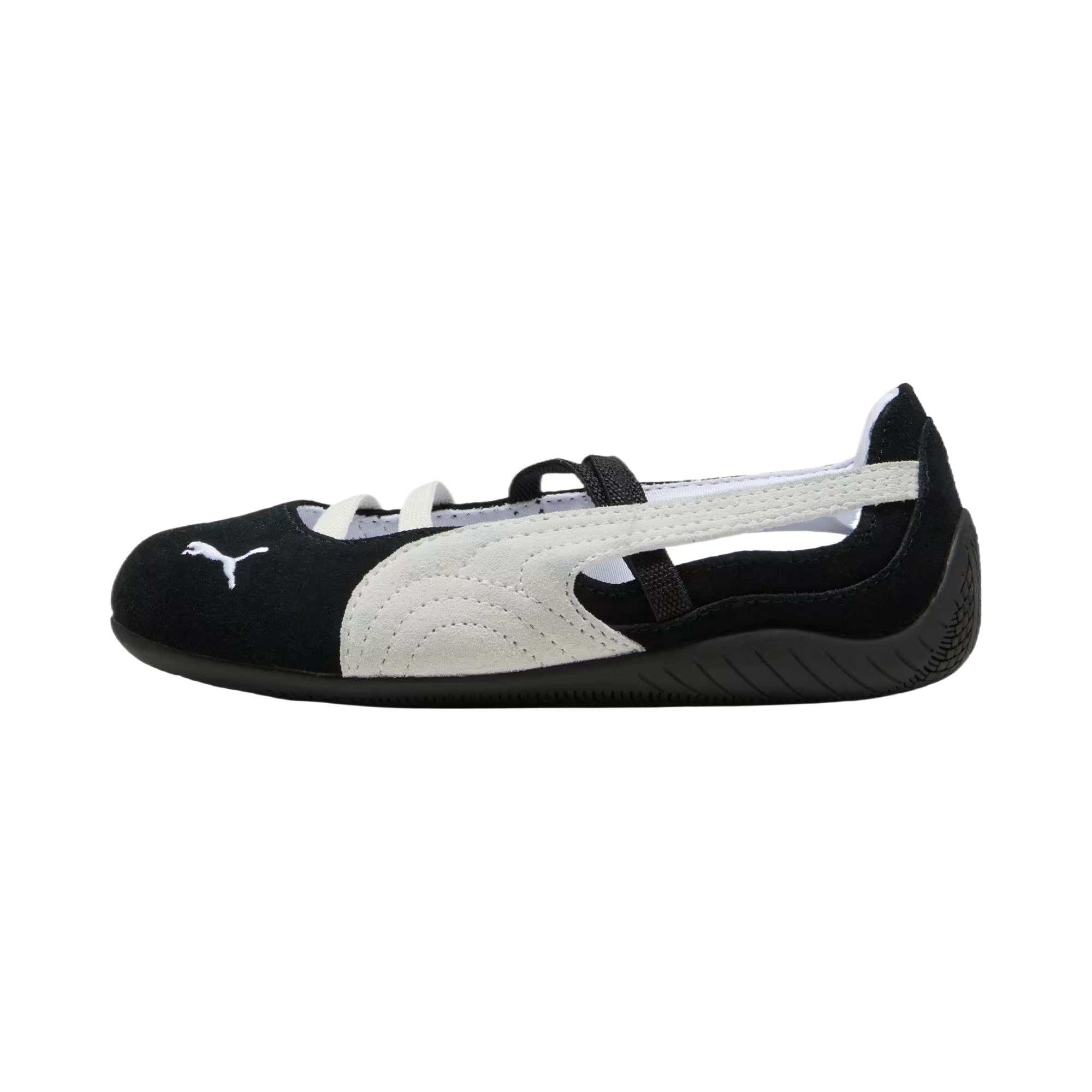 Детские кеды PUMA speedcat (черно-белые)