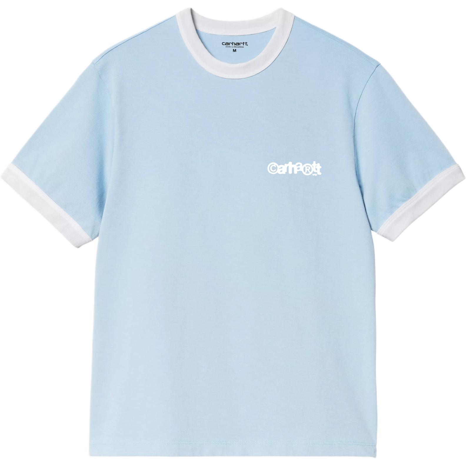 Футболка Carhartt WIP SS26 S/S Ip Ringer T-Shirt (серая)