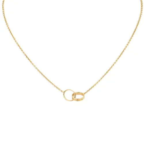 CARTIER LOVE Series 18K Gold Necklaces Women's