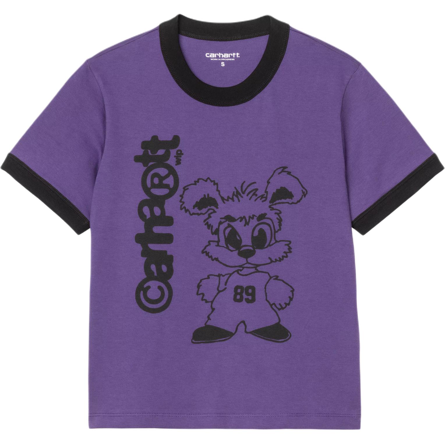Женская футболка Carhartt T-Shirt (бело-черная)