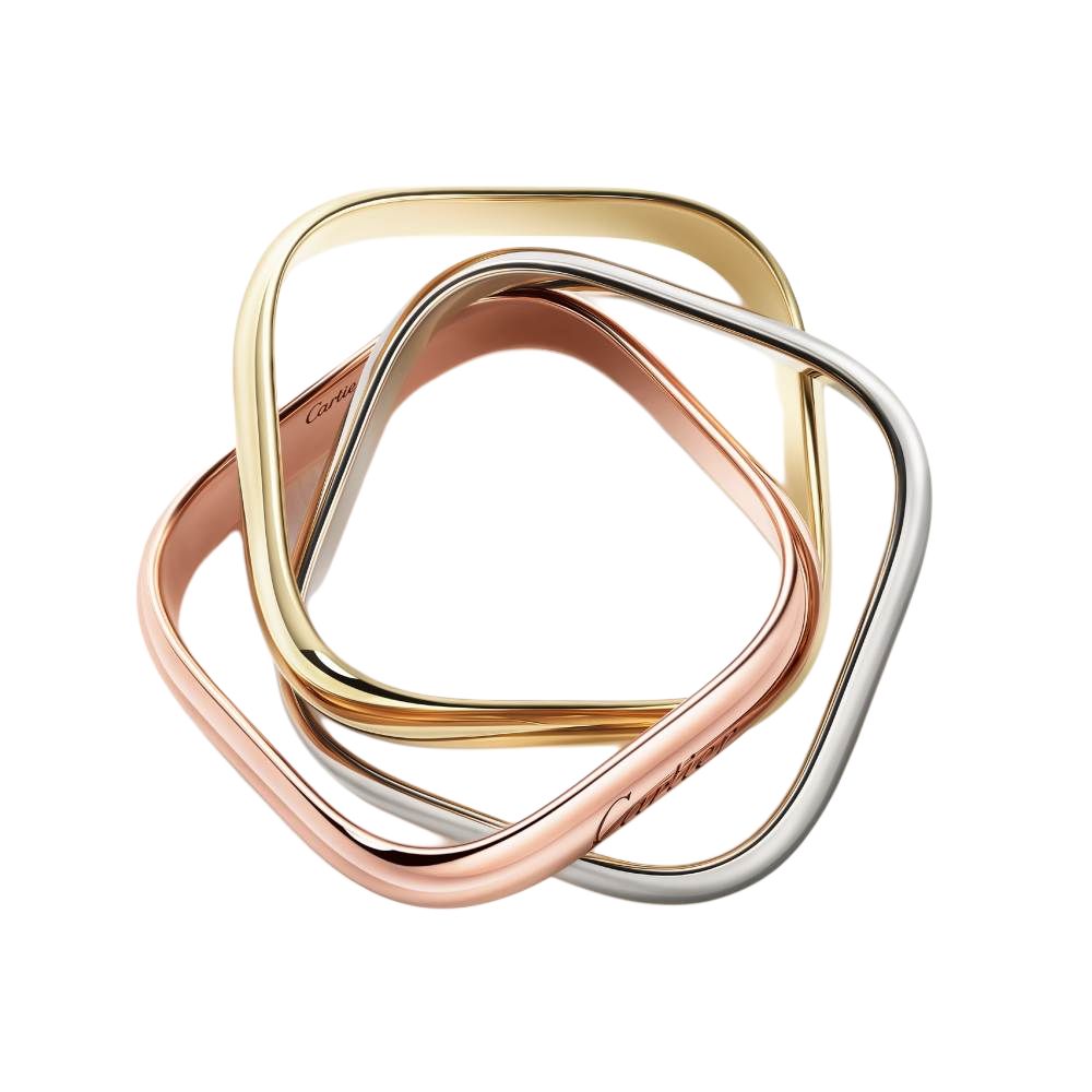Кольцо Cartier Trinity (многоцветное) — фото 4