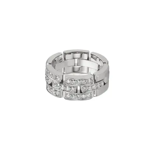 Cartier Maillon Panthère diamond ring