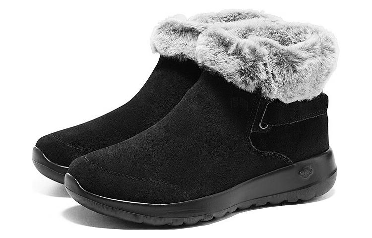 Женские ботинки Skechers ON THE GO (черно-серые) — Чёрный / серый — фото 2