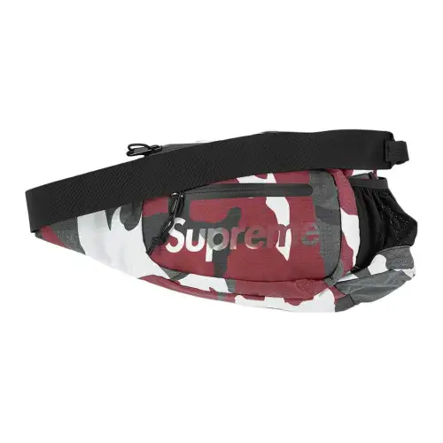Supreme logo-print sling bag