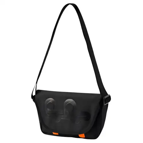 PUMA Fabric Messenger Bag, Shoulder Bag, Crossbody Bag Regular Unisex Black