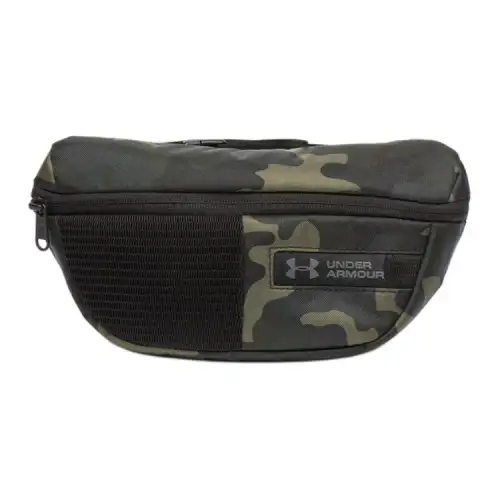 Under Armour Under Armour Polyester Blended With Nylon Fanny Pack Unisex Army Green