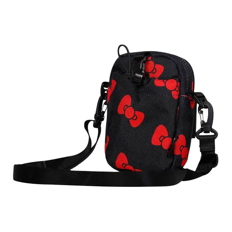 Converse Nylon Crossbody Bag, Shoulder Bag Regular Women's Black