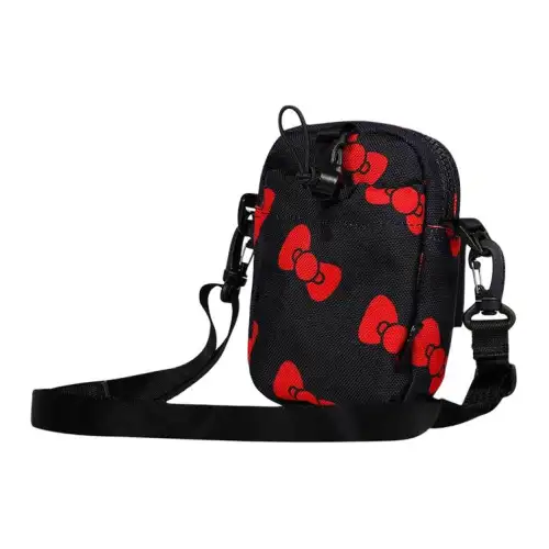 Converse Nylon Crossbody Bag, Shoulder Bag Regular Women's Black