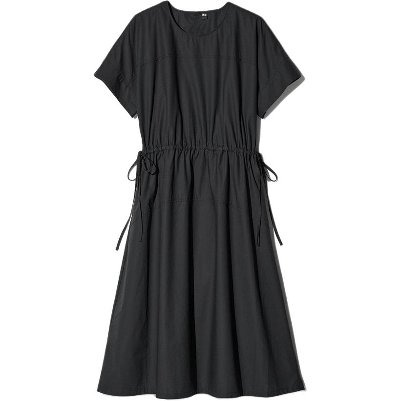 Женское платье UNIQLO SS26 (черное)