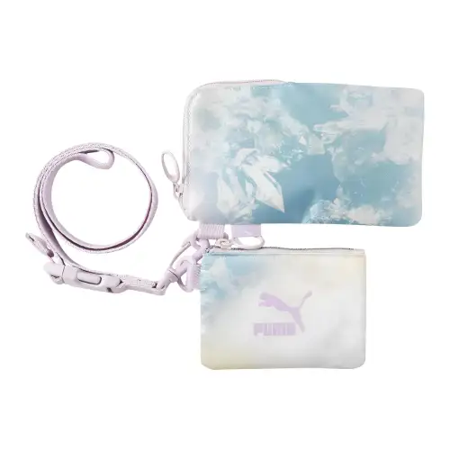PUMA Fabric Halter Bag Coin Purse, Crossbody Bag, Shoulder Bag Regular Women's Lavender
