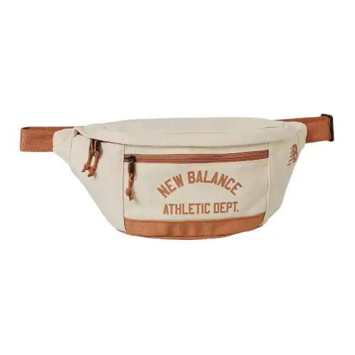 New Balance Cotton And Canvas Crossbody Fanny Pack Regular Unisex Walnut