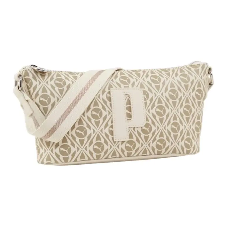 PUMA Artificial Leather Shoulder Bag Women's Ecru