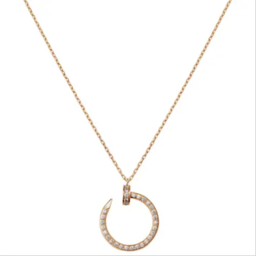 CARTIER K Gold Necklaces Women's Gold