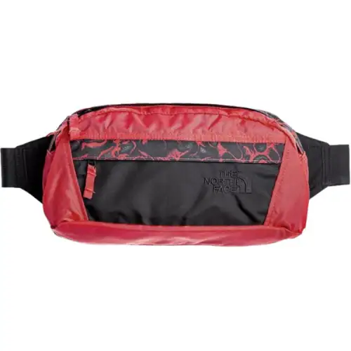 THE NORTH FACE 4L Fanny Pack Crossbody Bag Outdoor Bag Leather Fuchsia Unisex