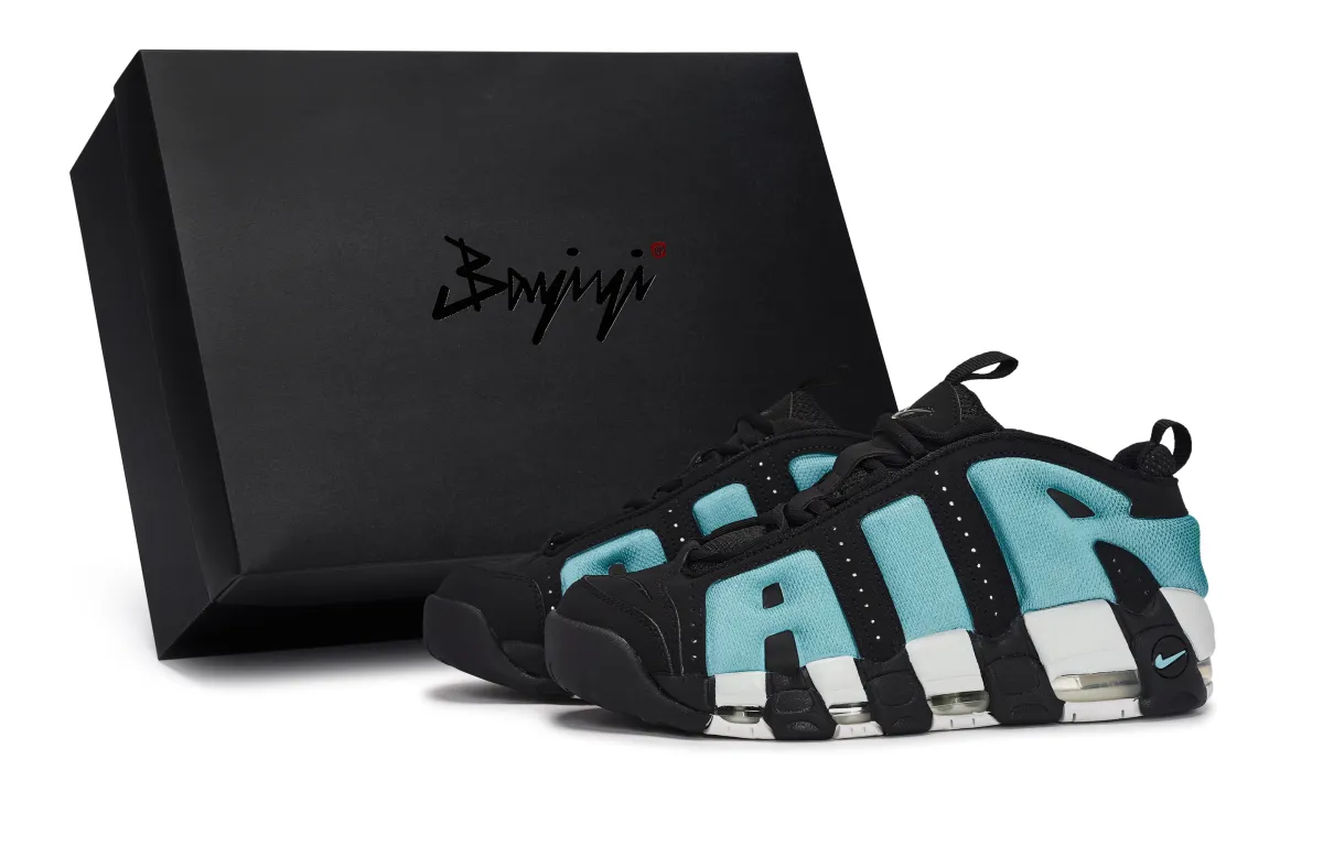 Nike Air More Uptempo 811 Manufacturing, Exoplanetary Light Blue, Special Shoe Box Slip Resistant Abrasion Resistant