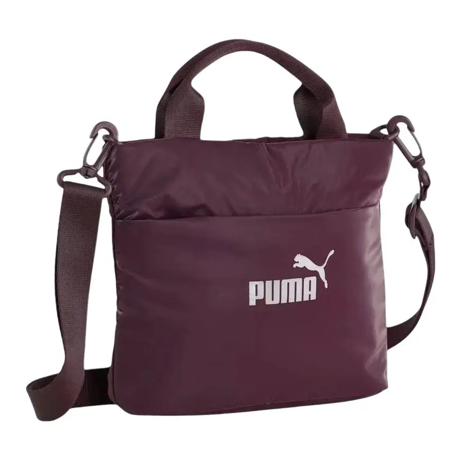 PUMA Polyester Shoulder Bag, Crossbody Bag, Handbag Mini Women's Fuchsia
