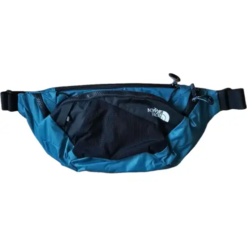 THE NORTH FACE 5L Fanny Pack Outdoor Bag Nylon Blue & Black Unisex