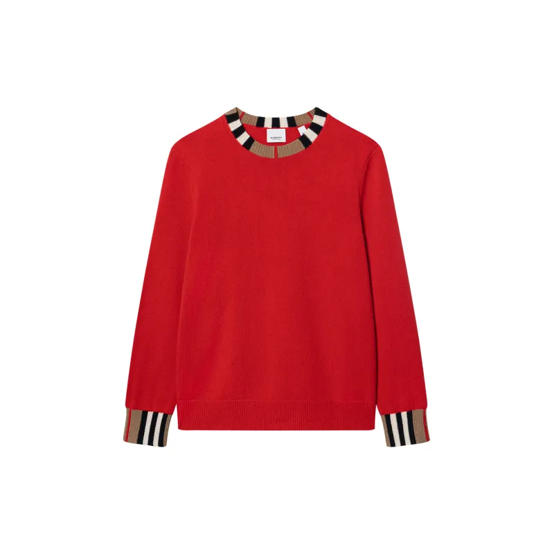 Burberry FW23 Sweater Women's Red