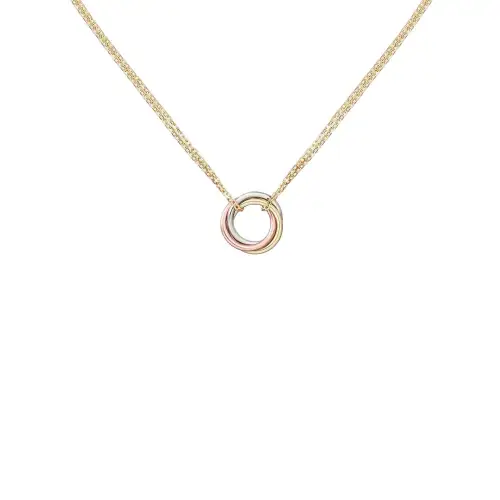 CARTIER Trinity Series Necklaces Women's Gold