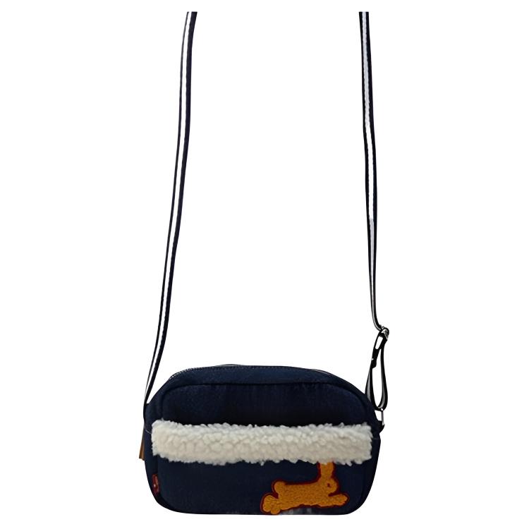 Levis Cotton Camera Bag, Shoulder Bag, Crossbody Bag Regular Women's Blue