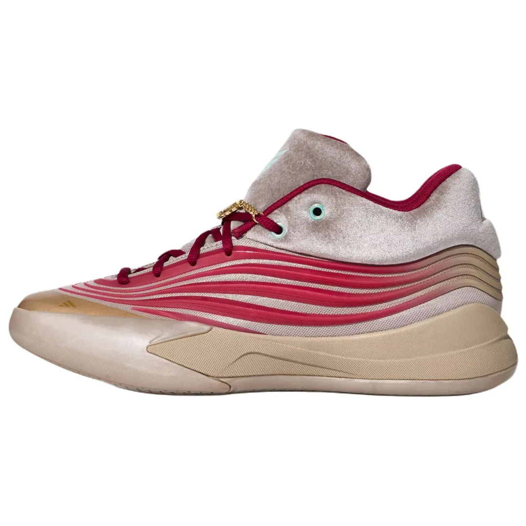 Adidas Dame 10 Basketball Shoes Unisex Gray Red