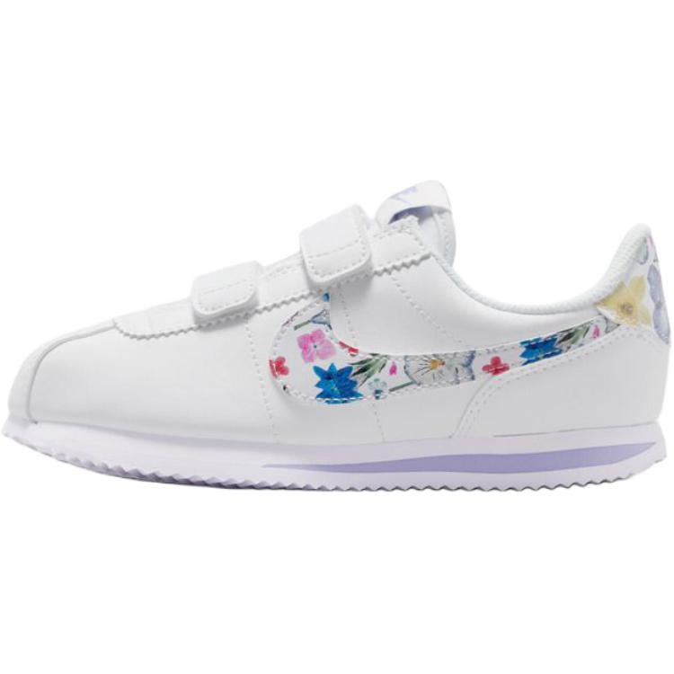 Детские кроссовки Nike Cortez SE FL (белые)