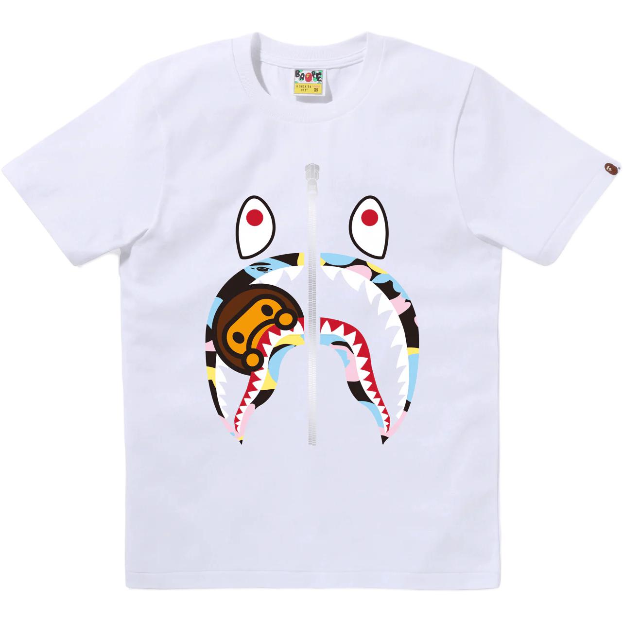 Женская футболка A BATHING APE SS26 T (белая) — фото 4