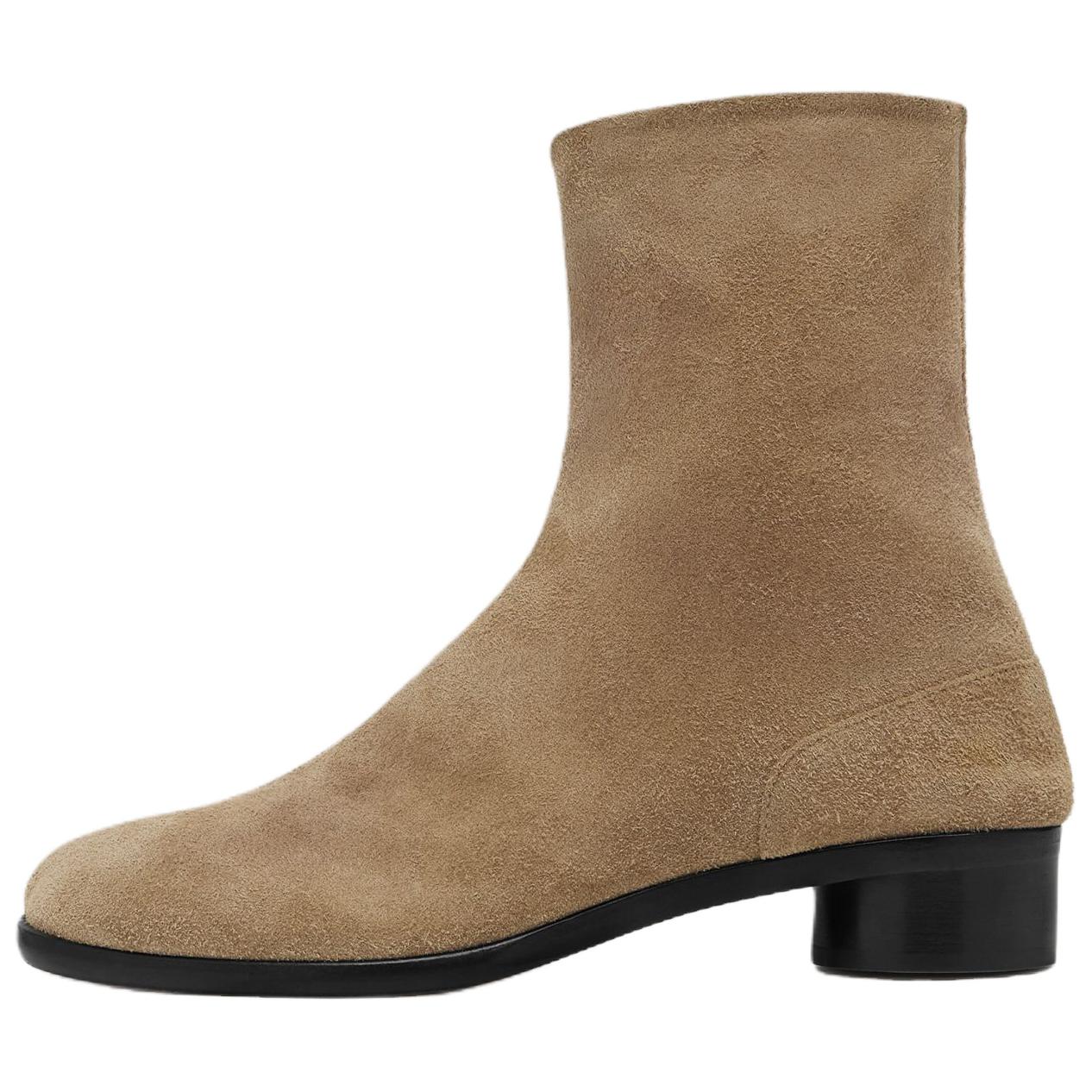 Мужские ботинки Maison Margiela Tabi (коричневые)