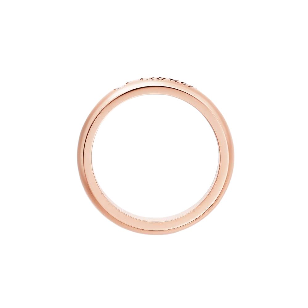 Кольцо Cartier C DE CARTIER (розовое золото) — Розовое золотой — фото 2