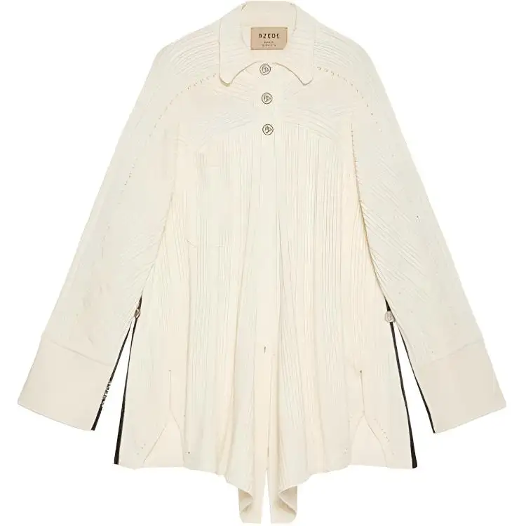 GUCCI Shirts Women's Ecru Pointed Collar Moderate Other