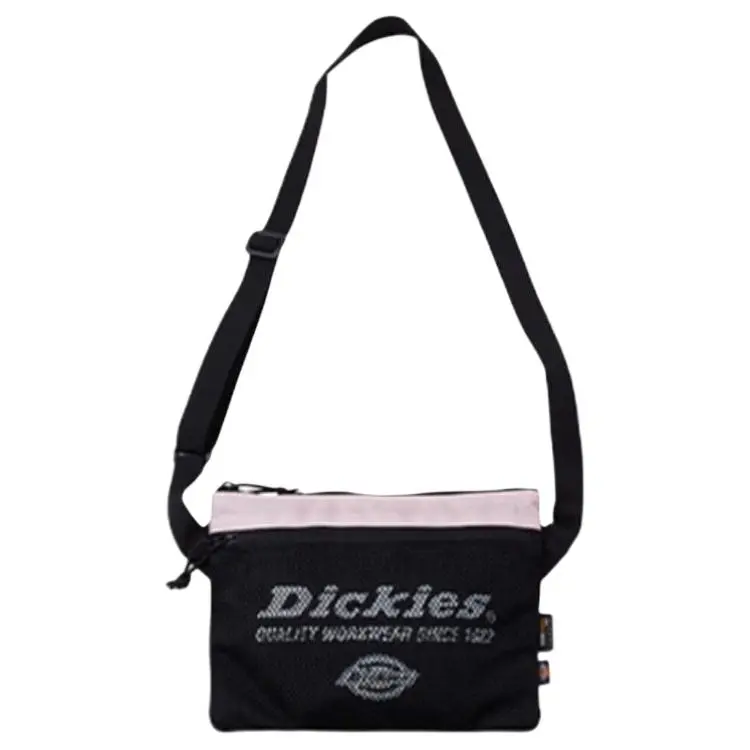 Dickies Polyester Crossbody Bag, Shoulder Bag Unisex Pink