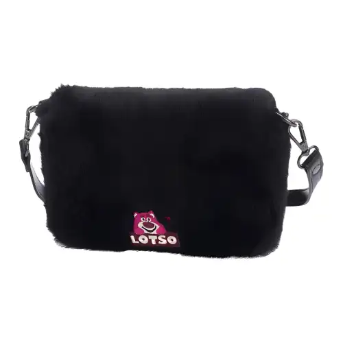 Li Ning Disney, Collaboration Plush Shoulder Bag Sports Bag Crossbody Bag Regular Women's Black