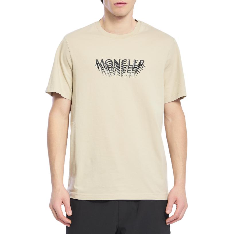 Мужская футболка Moncler SS26 (белая)