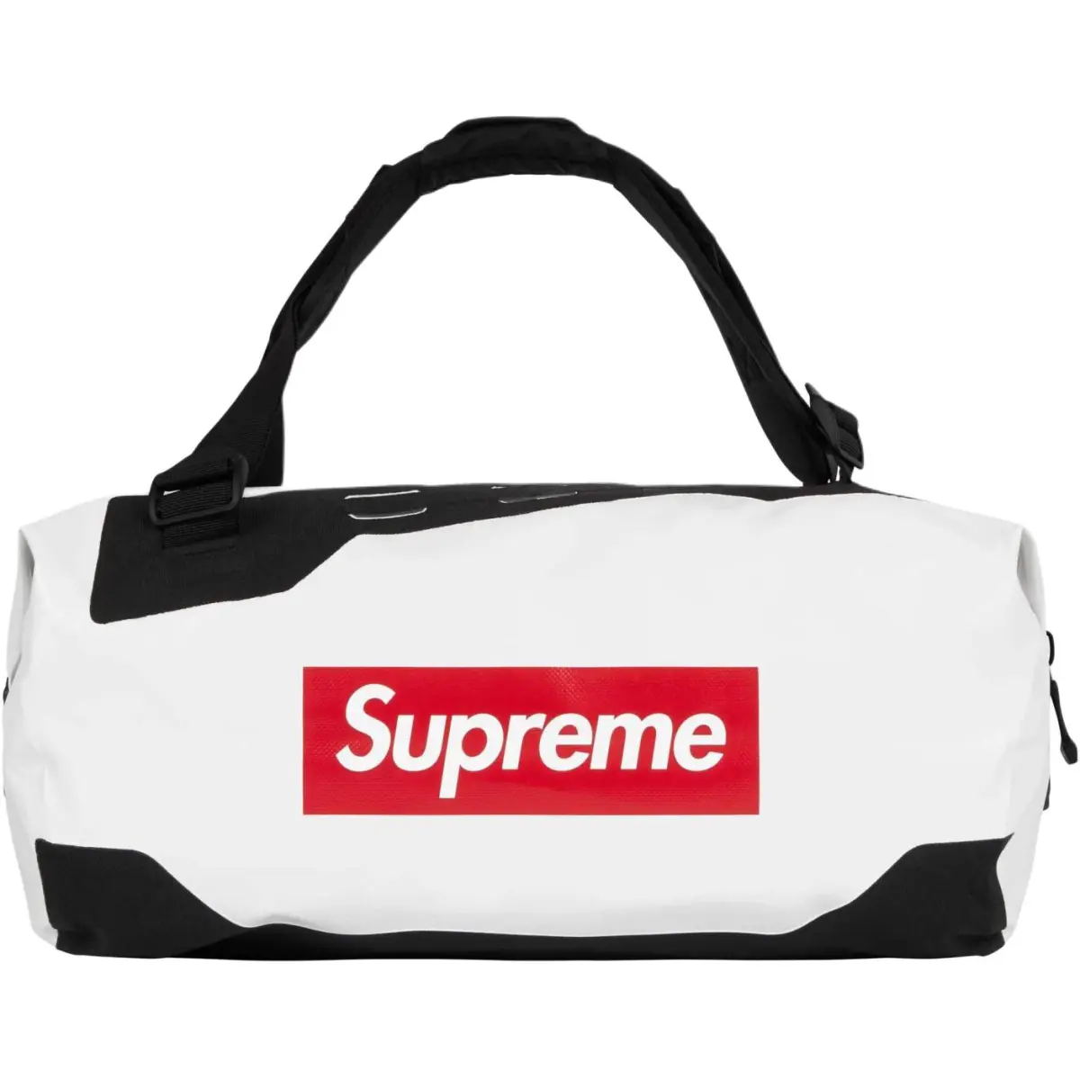 Supreme PVC Polyvinyl Chloride Travel Bag Unisex White