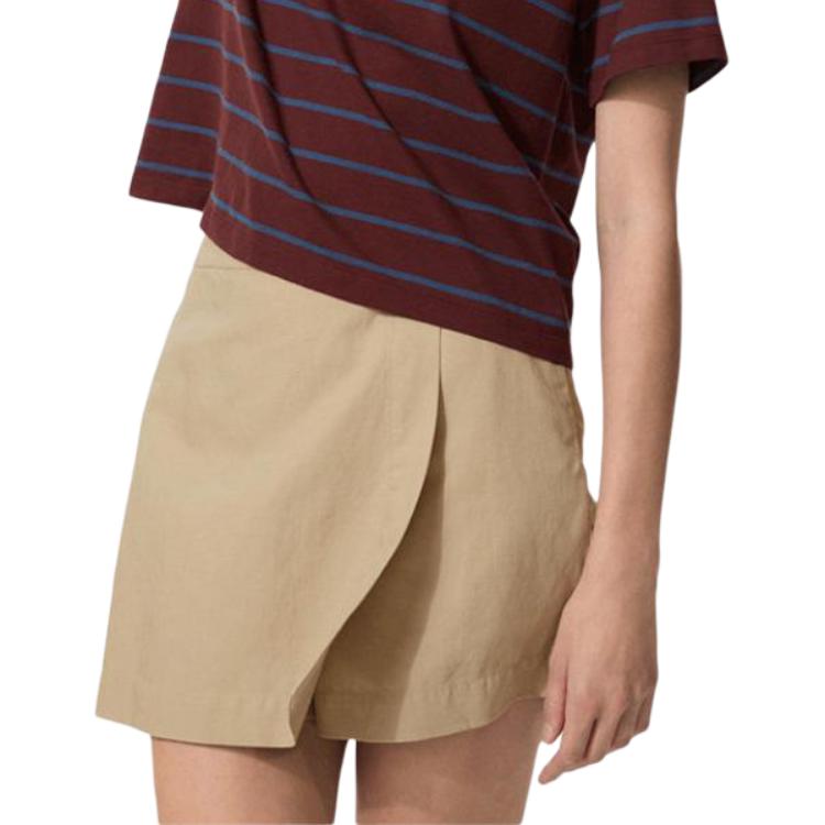 Женские шорты UNIQLO (бежевые)