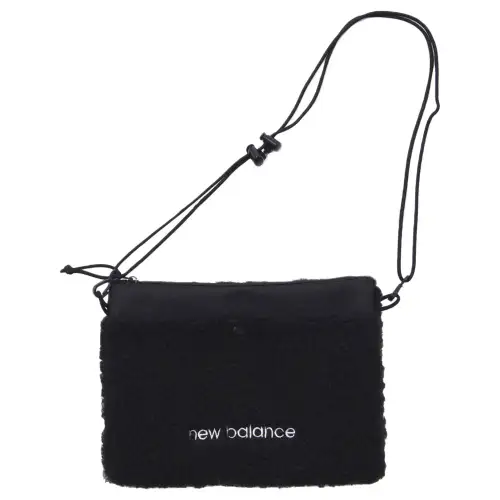 New Balance Polyester Crossbody Bag, Shoulder Bag Regular Unisex Black