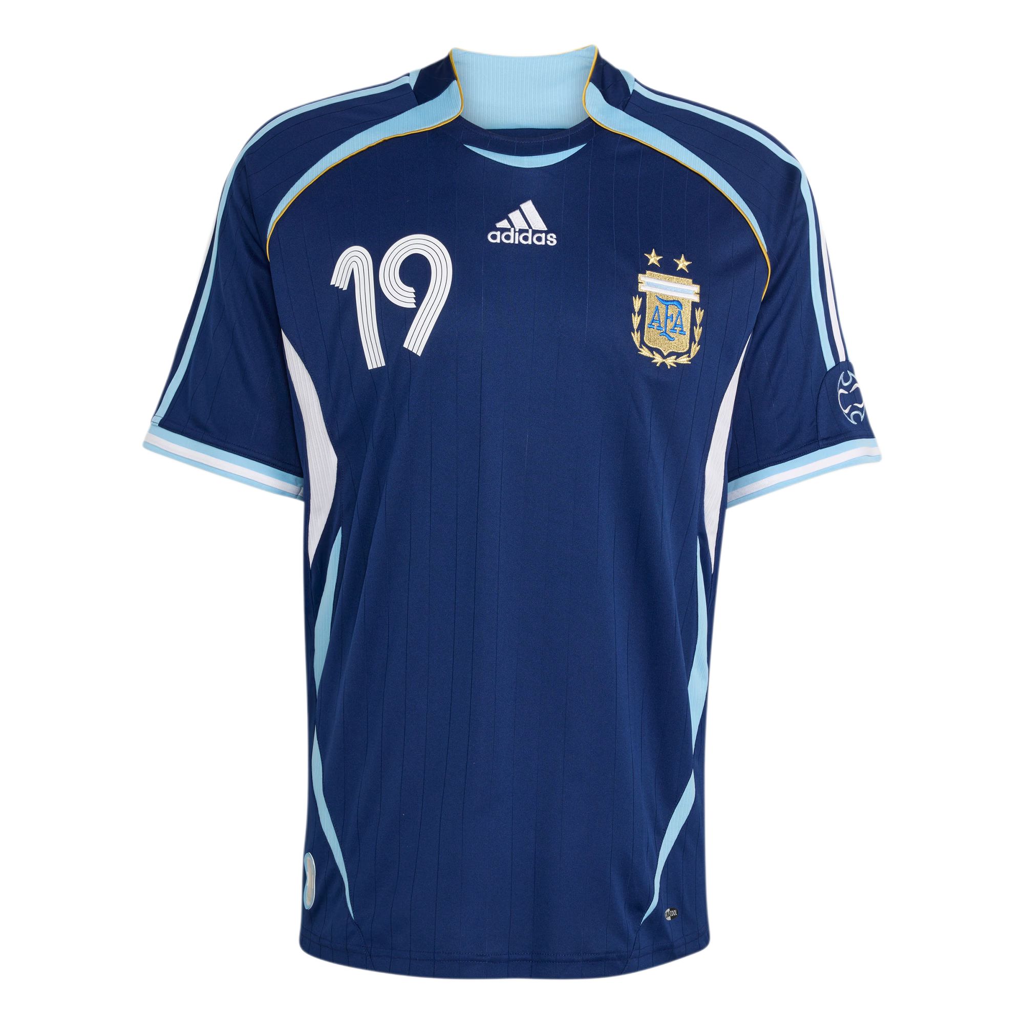 Мужская футболка adidas Performance ARGENTINA AWAY JERSEY 2006 MESSI (синяя)
