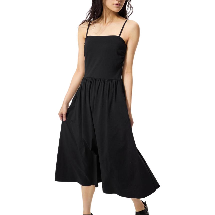 Женское платье UNIQLO SS26 (черное)