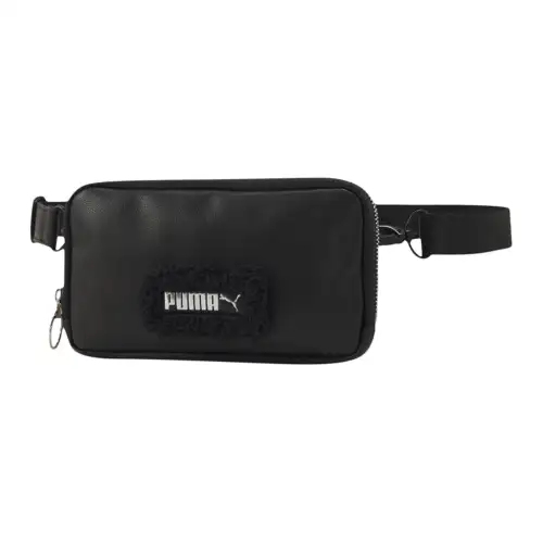 PUMA Artificial Leather With Textile Fanny Pack Women's Black