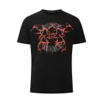 Under Armour Thunder Logo T Shirt Men's Black/Warrior Red/Reflective