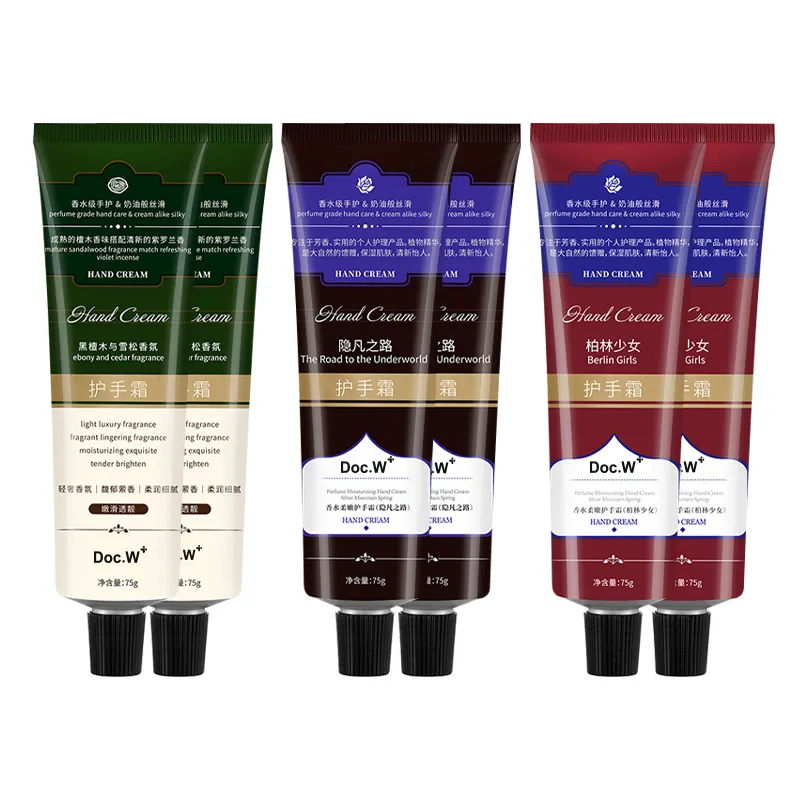 Delicate perfume, moisturizing hand cream sandalwood, 75g