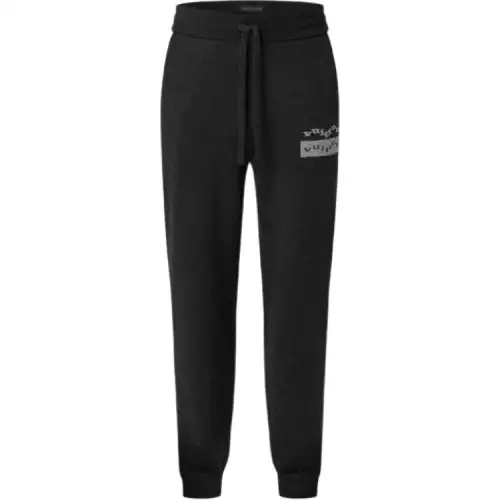 LOUIS VUITTON SS23 Knitted Sweatpants Men's Black